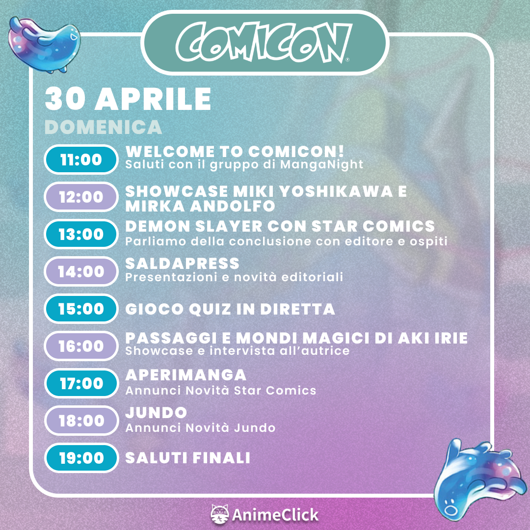 30 APRILE 30 APRILE
